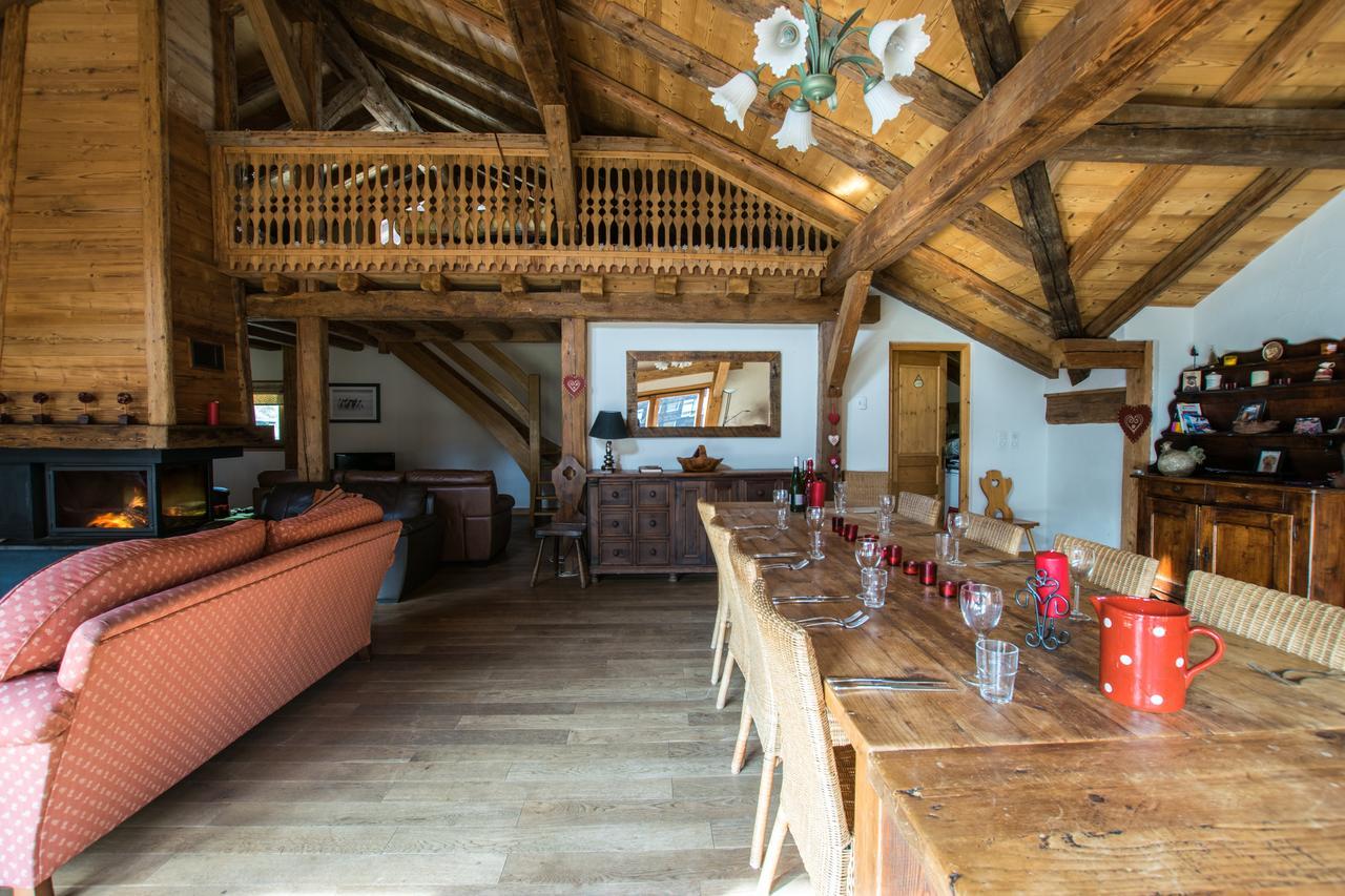 La Ferme Du Chateau La Chapelle-d'Abondance Ngoại thất bức ảnh